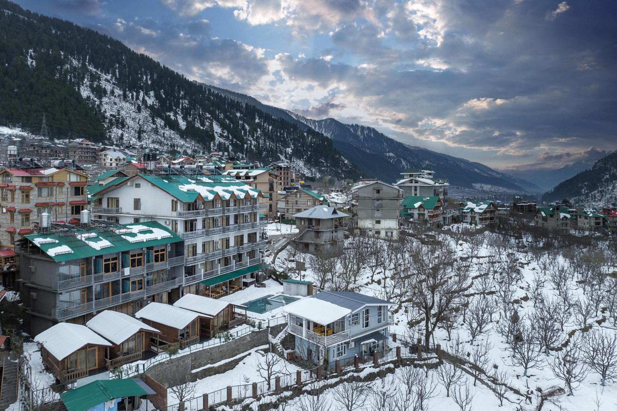 Hotel Echor Himalayan Heights Manali Exterior foto